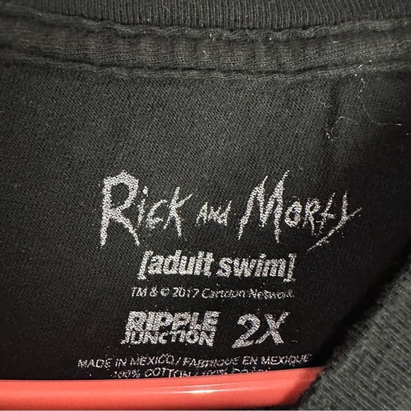 Rick And Morty Vintage Shirt Size 2X - Picture 2 of 7